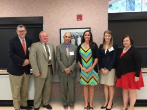  From left to right: Judge Joseph Locascio (Municipal Judge – Kansas City), Lauren Moyer (ReDiscover), Mike Dunaway (Missouri Hospital Association), Al Greimann (Royal Oaks) 